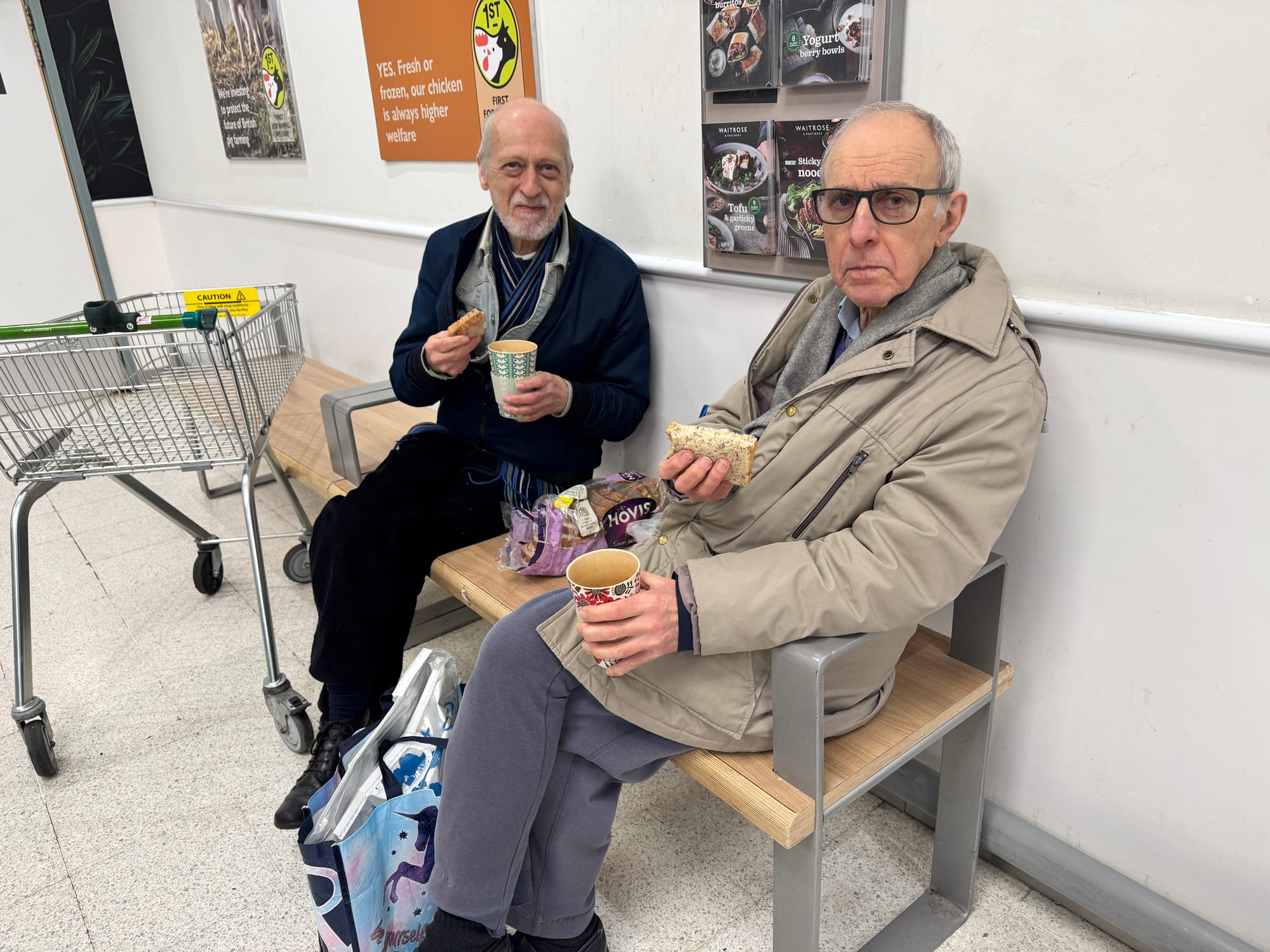 A picnic in Waitrose